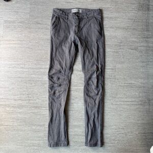 Skinny Moto Jeans in Charcoal Gray By Farmers Market Iceland